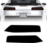 NDRUSH Blackout Taillight Vinyl Tint Film Precut Overlays Tail Light Wrap Cover Compatible with 2014 2015 Chevy Camaro