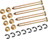 NDRUSH Door Hinge Pins Bushings Kit Replacement Compatible with Ford F150 F250 F350 Bronco