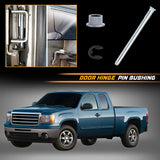 NDRUSH Door Hinge Pins Bushings Repair Kit Replacement Compatible with Chevy 1988-2002 GMC Fullsize Truck SUV