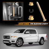 NDRUSH Door Hinge Pins Bushings Kit Replacement Compatible with Ford F150 F250 F350 Bronco