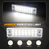 NDRUSH LED License Plate Lights Tag Light Licence Lamp Assembly Compatible with 1996-2022 Toyota 4Runner 2008-2020 Toyota Sequoia 1991-1997 Toyota Previa