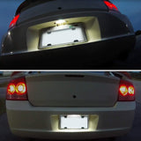 RUXIFEY LED License Plate Lights Lamps Compatible with Dodge Challenger Charger Avenger Magnum Dart, 6000K White