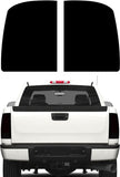 NDRUSH Tail Light Tint Vinyl Blackout Rear Light Tint Film Precut Overlay Wrap Cover Compatible with Chevy Silverado/GMC Sierra 1500 2007-2013, Sierra/Silverado 2500 HD 3500HD 2007-2014