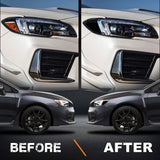 NDRUSH Headlights Vinyl Tint Film, Precut Headllamp Overlay Compatible with Subaru WRX/STI 2015 2016 2017 2018 2019