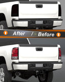 NDRUSH Tail Light Tint Vinyl Blackout Rear Light Tint Film Precut Overlay Wrap Cover Compatible with Chevy Silverado/GMC Sierra 1500 2007-2013, Sierra/Silverado 2500 HD 3500HD 2007-2014